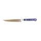 5 inch Utility Knife Purple Coloured Curly Birch Handle