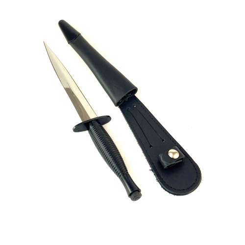 Fairbairn Sykes Commando - 3rd Pattern - Black Handle / Polished Blade