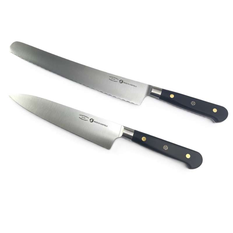 TWO store SANTOKU KNIVES 3.5 IN AND 5 IN