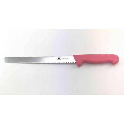 Serrated Slicer PINK Handle